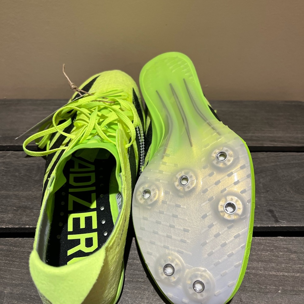 ADIDAS WOMEN’S ADIZERO PRIME SP STRUNG 3 T&F SPRINT SPIKES - NWOB - Picture 5 of 14